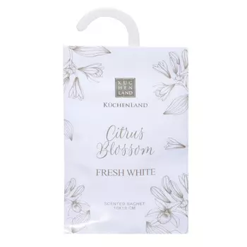 Саше ароматическое, 10х19 см, Citrus Blossom, Fresh white