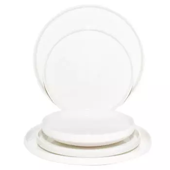 Сервиз обеденный, 6 перс, 18 пр, фарфор N, белый, Calmness