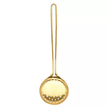 Шумовка, 37 см, сталь, золотистая, Device gold