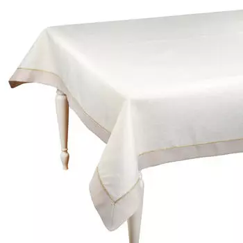 Скатерть, 160х160 см, полиэстер, экрю, Milky way