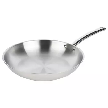 Сковорода, 28 см, сталь, Silver Stone