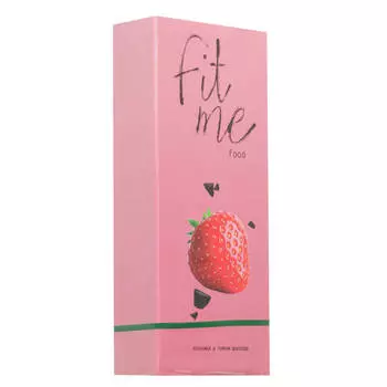 Снеки фруктовые, 50 гр, Клубника в темном шоколаде, Fit me food
