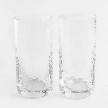 Стакан, 13 см, 300 мл, 2 шт, стекло, Ripply