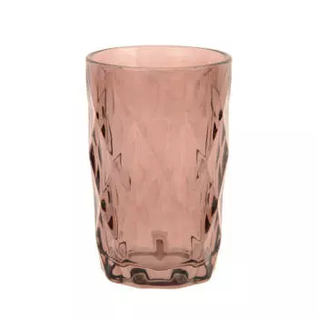 Стакан, 340 мл, стекло Р, коричневый, Rhomb color