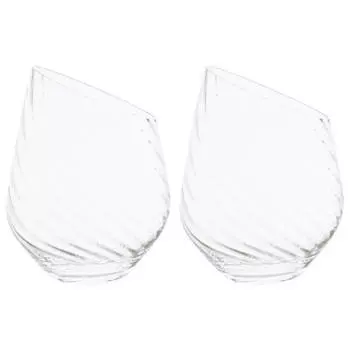 Стакан, 11 см, 380 мл, 2 шт, стекло, Charm V