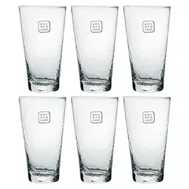 Стакан, 450 мл, 6 шт, стекло, Ripply