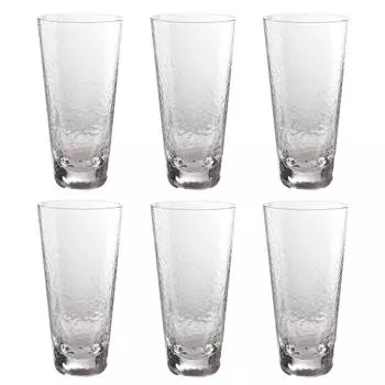 Стакан, 13 см, 450 мл, 6 шт, стекло, Ripply