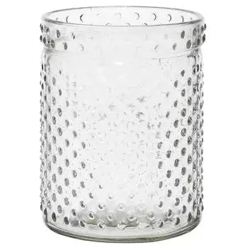 Стакан для ванной комнаты, 10 см, стекло, Точки, Venus