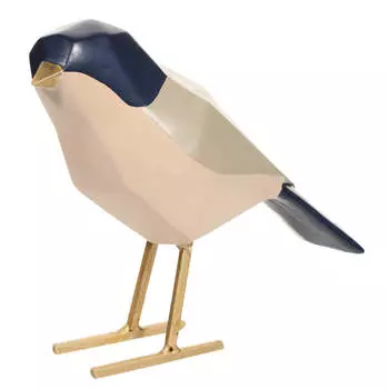 Статуэтка, 20 см, полирезин, бежевая, Птица, Art modern