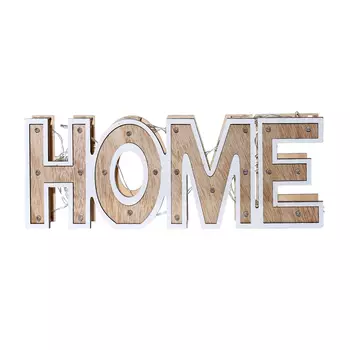 Статуэтка с подсветкой, 30х11 см, дерево, Home