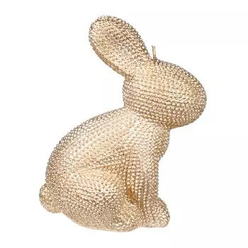 Свеча, 15 см, шампань, Заяц, Rabbit