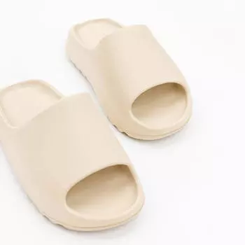 Тапочки женские, р. 37-38, ЭВА, бежевые, Ruth