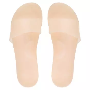 Тапочки женские, р. 40, ПВХ, бежевые, Crepe