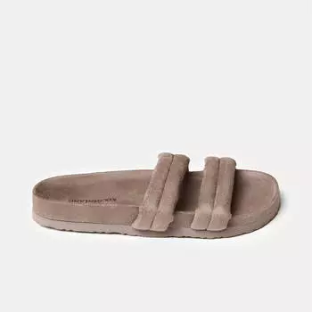 Тапочки женские, р. 40, вельвет, песочные, Sunlit