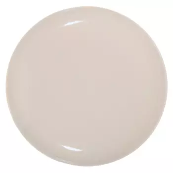 Тарелка обеденная, 27 см, фарфор N, бежевая, Gloss