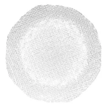 Тарелка обеденная, 28 см, стекло Р, Cotton pure