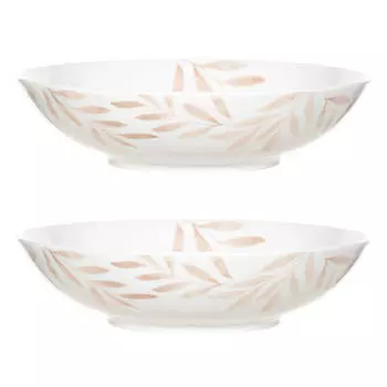 Тарелка суповая, 20 см, 2 шт, фарфор N, Листья ивы, Veil