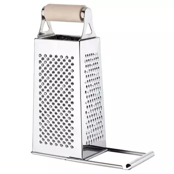 Терка, 24 см, четырехгранная, бежевая, Soft