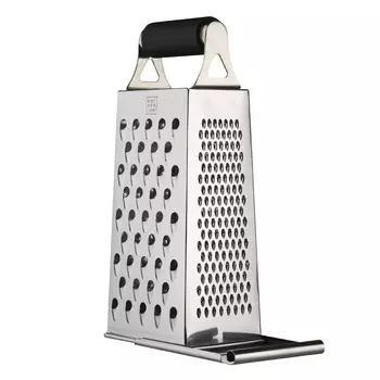 Терка, 24 см, четырехгранная, черная, Kitchen tools