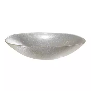 Ваза для фруктов, 31х21 см, стекло, шампань, Vetro