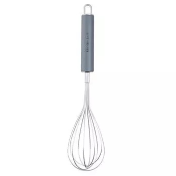 Венчик, 29 см, сталь, серый, Spiro grey