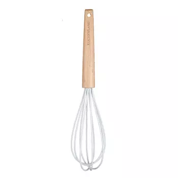 Венчик, 31 см, силикон/дерево, бежевый, Provence