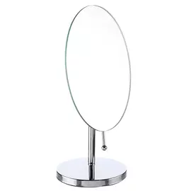 Зеркало настольное, 23 см, на ножке, вращающееся, металл, круглое, Fantastic