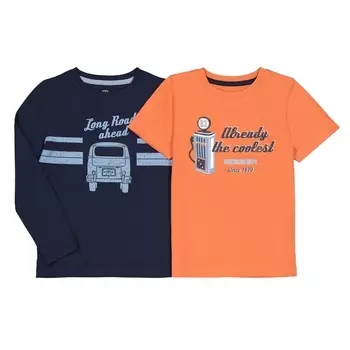 2 футболки с рисунком, 3-12 лет