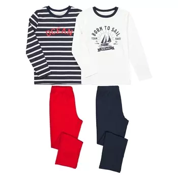 2 пижамы, 3-12 лет