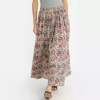 Юбка длинная с цветочным рисунком BETSIE SKIRT