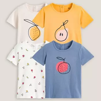 Комплект из четырех футболок с LA REDOUTE COLLECTIONS
