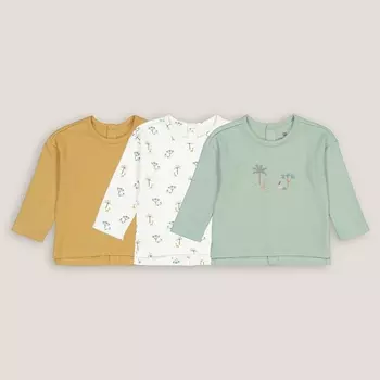 Комплект из трех оригинальных футболок LaRedoute