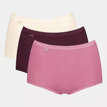 Комплект из трех трусов-макси Basic+ LaRedoute