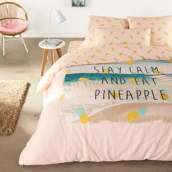 Пододеяльник с рисунком ANANAS FOLIES