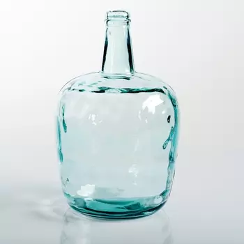 Ваза-бутыль стеклянная, Izolia