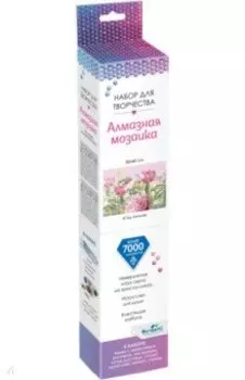 Алмазная мозаика Сад пионов