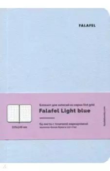 Блокнот 64 листа, А6, точка Light blue