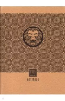 Блокнот Лев крафт, 80 листов, A4