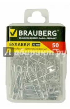 Булавки английские (32 мм, 50 штук) (223970)