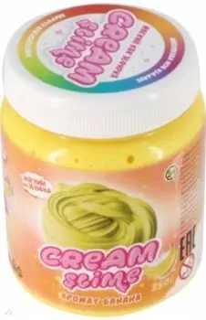 Cream-Slime с ароматом банана, 250 гр.