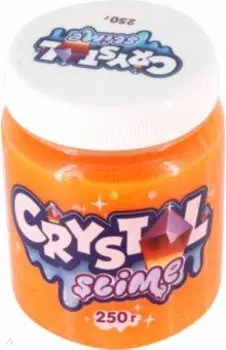 Crystal slime апельсиновый, 250 гр.