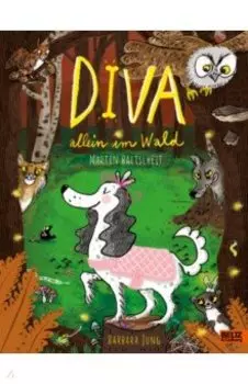 Diva allein im Wald