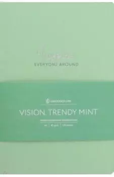Ежедневник недатированный Vision. Trendy mint, А5, 136 листов