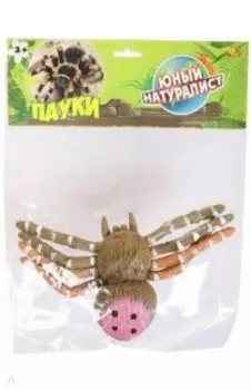Фигурка Паук, зелено-розовый