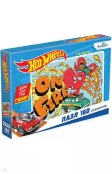Hot wheels. Пазл-160 В огне