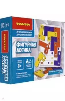 Игра логическая для дошкольников «Фигурная логика» (ВВ4896)