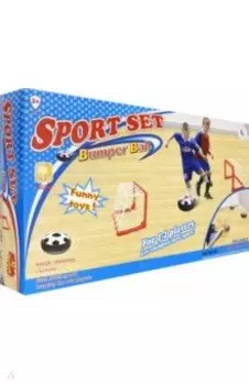 Игра напольная "Футбол" (ворота 2 шт., диск-мяч) (789-19D)