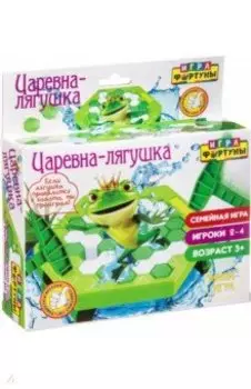 Игра настольная "ЦАРЕВНА-ЛЯГУШКА" мини-игра (Ф93554)