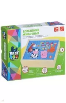 Игровой набор пазлы, Домашние животные (TKA377/ВВ1497)