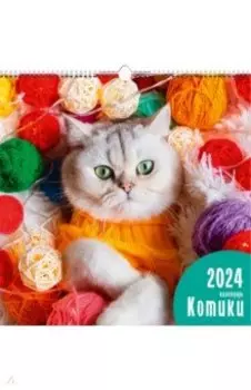 Календарь настенный на 2024 год Домашние любимцы 5